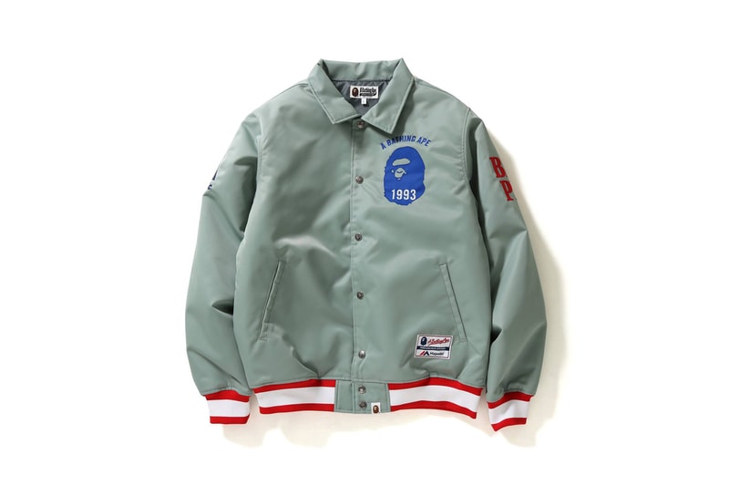 BAPE A Bathing Ape Majestic Sportswear Clothing Apparel Jackets T Shirts Sportswear Release Info Drops Date January 13 2018