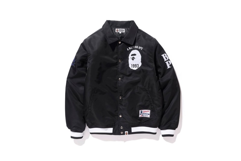 BAPE A Bathing Ape Majestic Sportswear Clothing Apparel Jackets T Shirts Sportswear Release Info Drops Date January 13 2018
