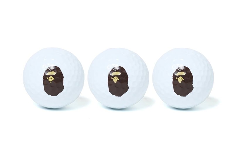BAPE Performance Sports Equipment Golf Set Golf Head Cover Golf Balls Camouflage A Bathing Ape