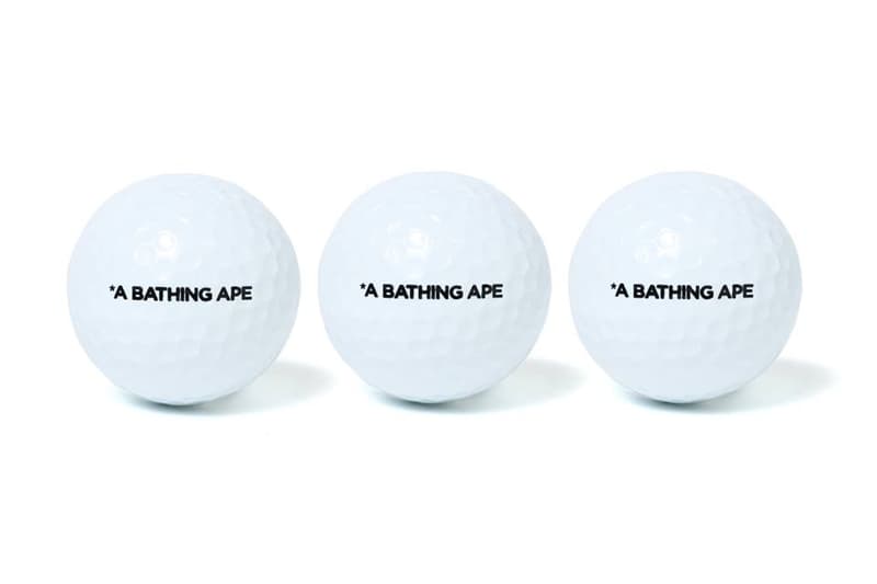 BAPE Performance Sports Equipment Golf Set Golf Head Cover Golf Balls Camouflage A Bathing Ape