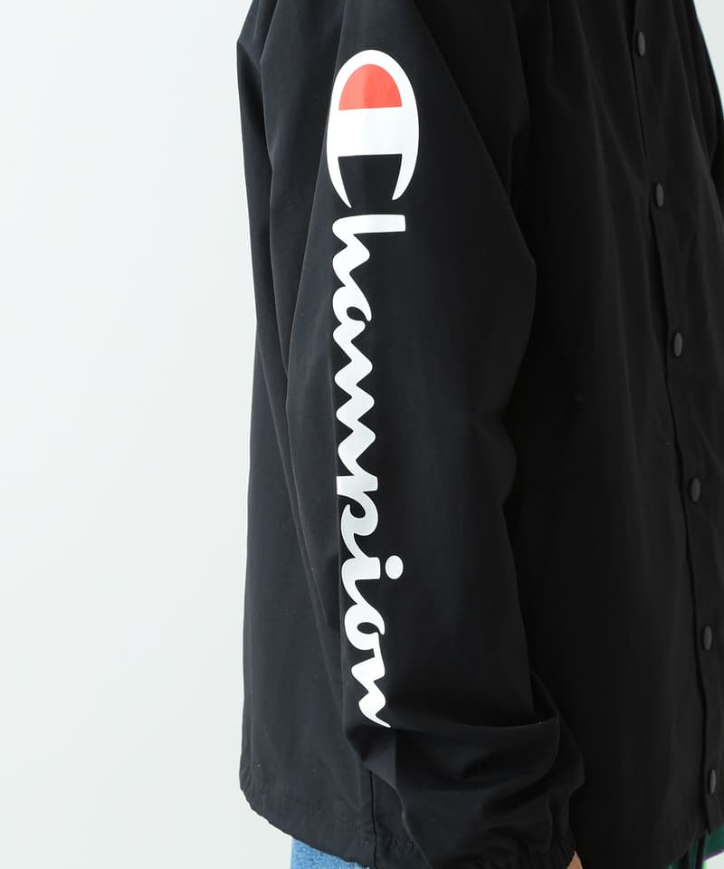 BEAMS Champion Capsule collection coach jacket track pants