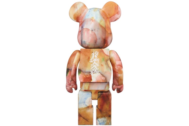Pushead Medicom Toy BEARBRICK Water Print Japan 1000 Release Date Info Drops 2017 December 17