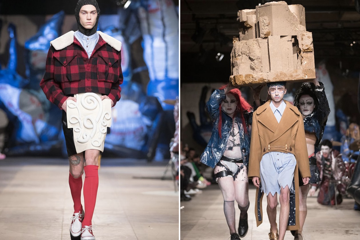 Best of London Fashion Week: Men's Fall/Winter 2018 Paria Farzaneh Charles Jeffrey LOVERBOY Craig Green Nicholas Daley Rottingdean Bazaar
