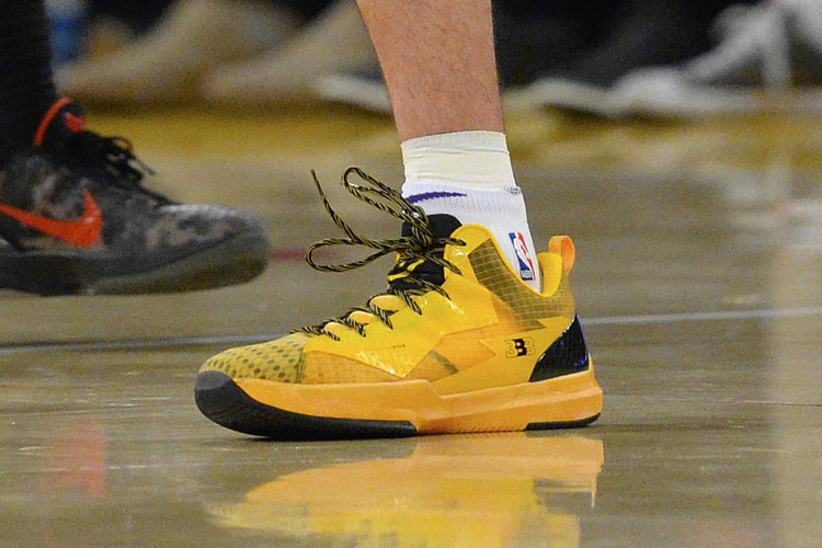 Lonzo Ball Debuts Flashy Yellow BBB ZO2 Prime Remix Sneakers in Home Game