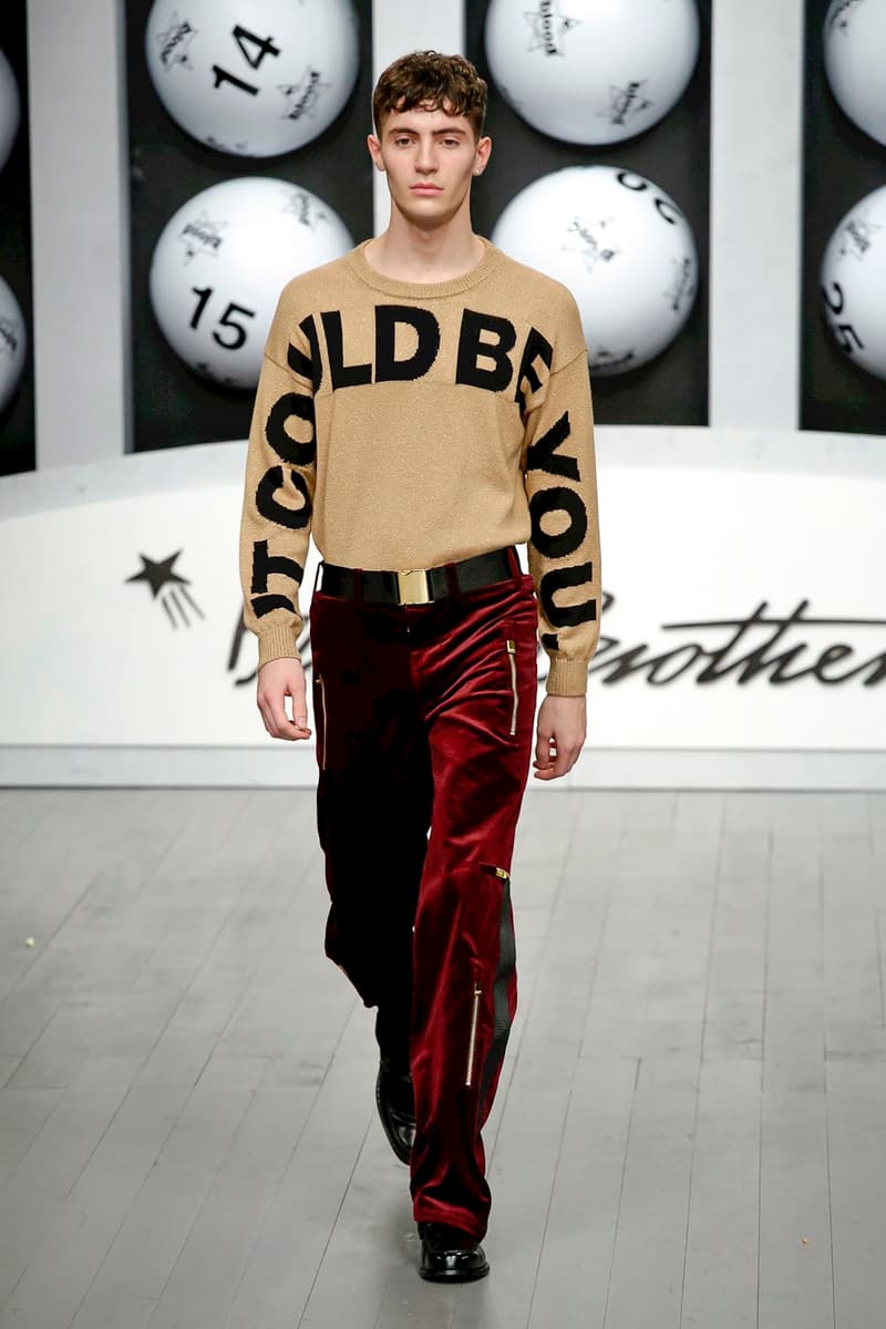 Blood Brother 2018 Fall/Winter Collection london fashion week men's lfwm lfw:m 2018 fall/winter runway menswear