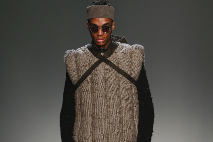 Boris Bidjan Saberi's Fall/Winter 2018 Collection Explores Avant-Garde Winter Tones
