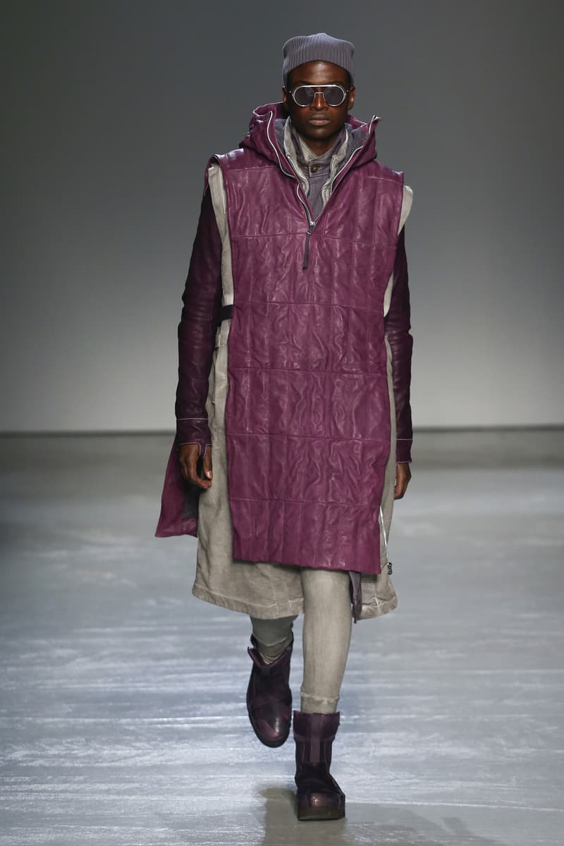 Boris Bidjan Saberi 2018 Fall Winter Collection paris fashion week men's 2018