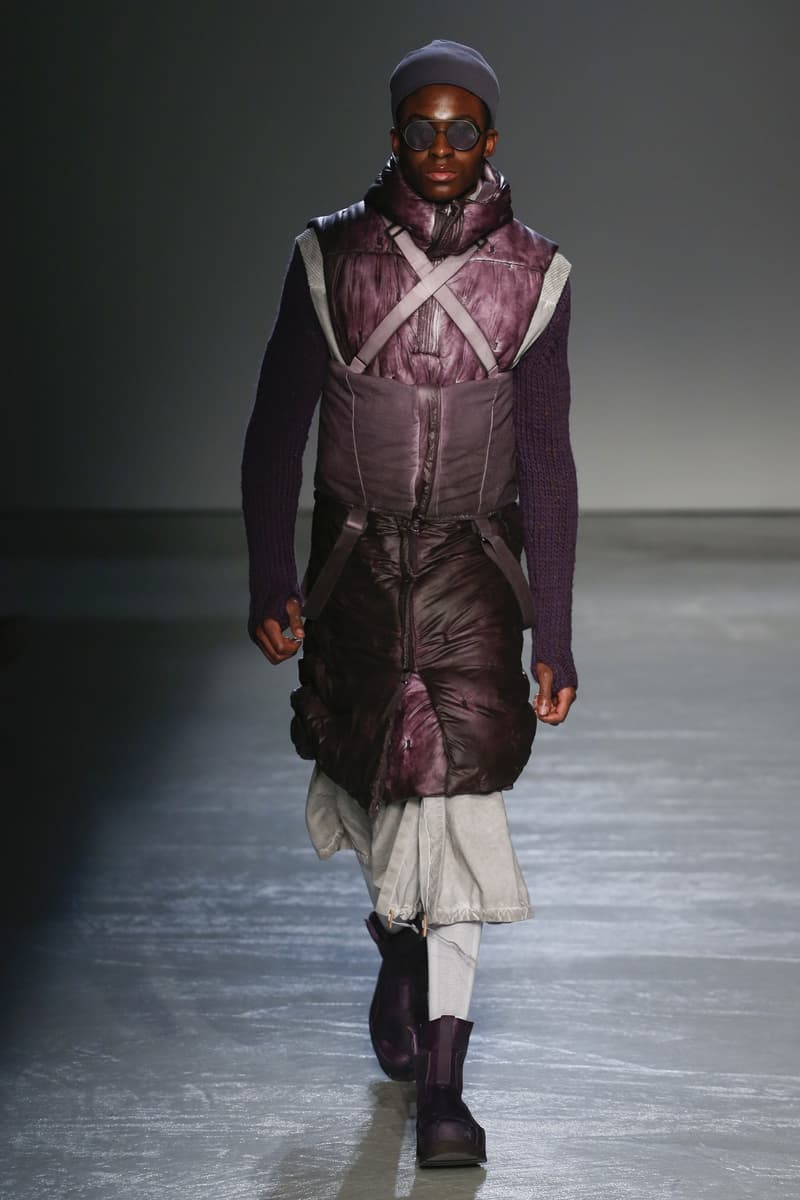 Boris Bidjan Saberi 2018 Fall Winter Collection paris fashion week men's 2018