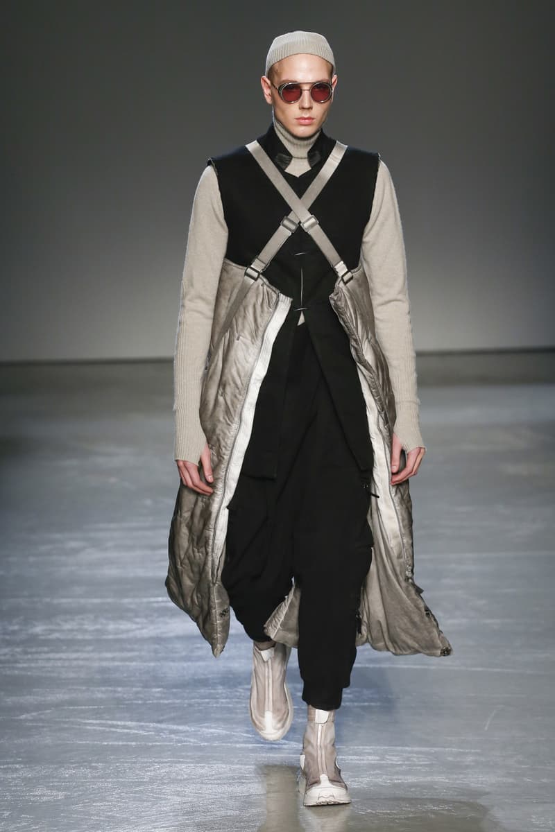 Boris Bidjan Saberi 2018 Fall Winter Collection paris fashion week men's 2018