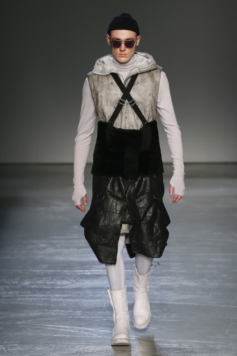 Boris Bidjan Saberi 2018 Fall Winter Collection paris fashion week men's 2018