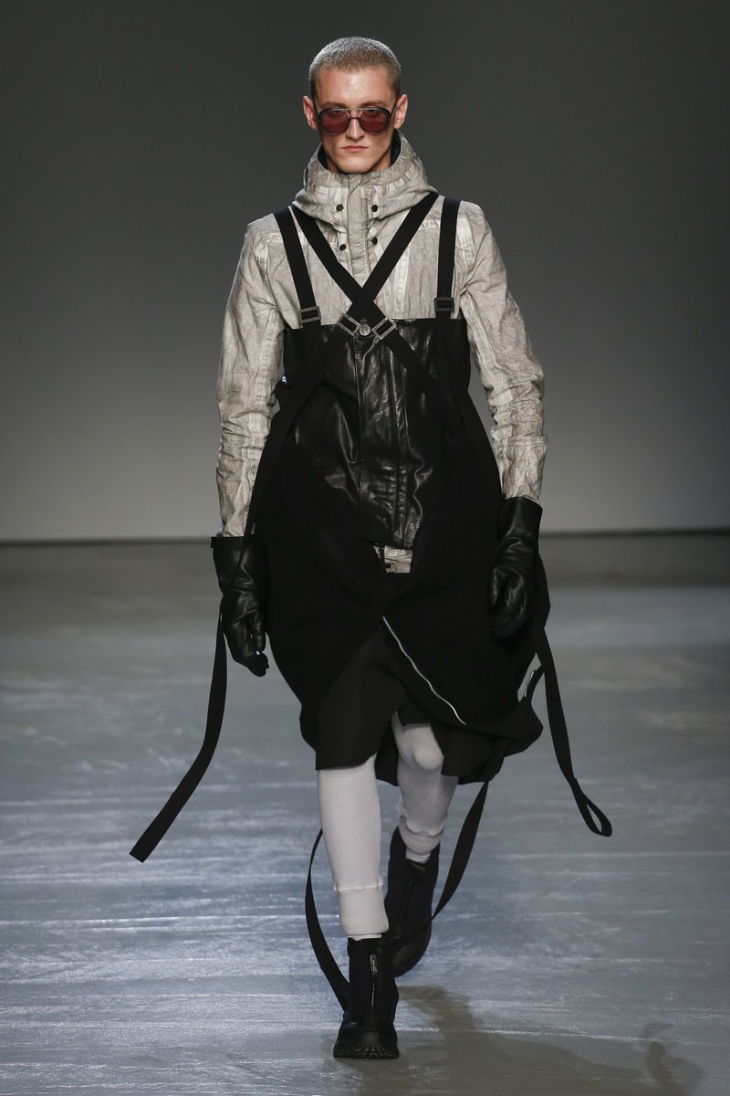 Boris Bidjan Saberi 2018 Fall Winter Collection paris fashion week men's 2018