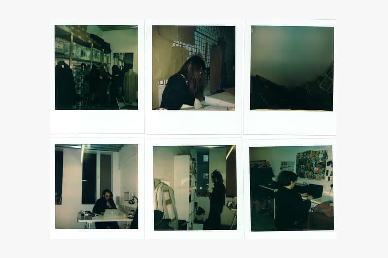 London Fashion Week: Mens Fall/Winter 2018 Behind The Scenes Polaroids from A-COLD-WALL*, Wales Bonner, Liam Hodges, Kiko Kostadinov