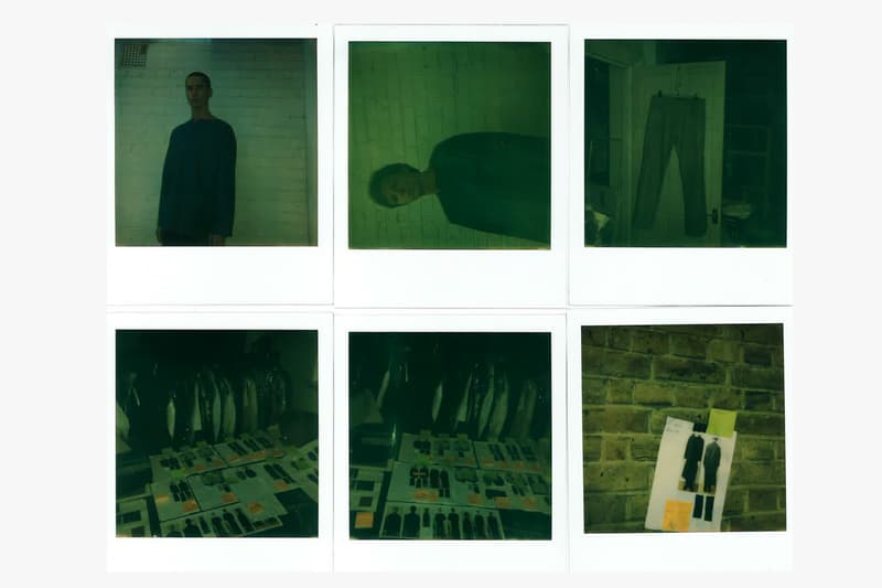 London Fashion Week: Mens Fall/Winter 2018 Behind The Scenes Polaroids from A-COLD-WALL*, Wales Bonner, Liam Hodges, Kiko Kostadinov