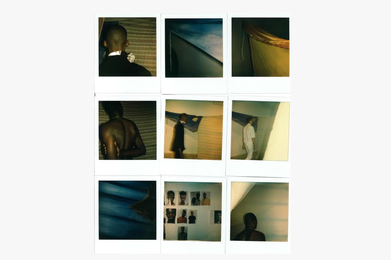 London Fashion Week: Mens Fall/Winter 2018 Behind The Scenes Polaroids from A-COLD-WALL*, Wales Bonner, Liam Hodges, Kiko Kostadinov