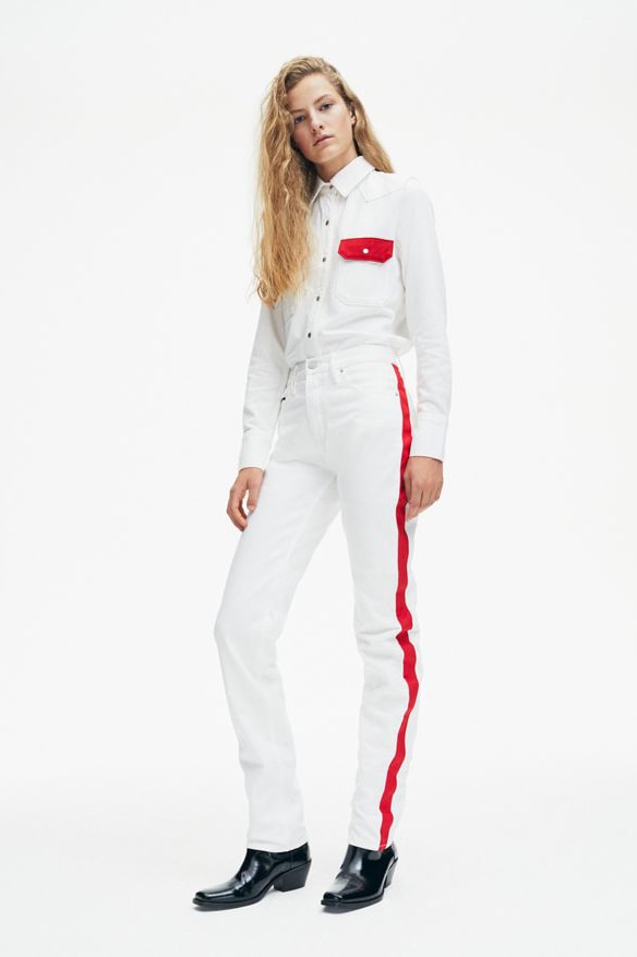 Calvin Klein Jeans Spring/Summer 2018 Lookbook Southwestern Cowboys Denim Jeans Trousers Pants collection Raf Simons