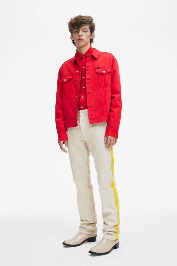 Calvin Klein Jeans Spring/Summer 2018 Lookbook Southwestern Cowboys Denim Jeans Trousers Pants collection Raf Simons