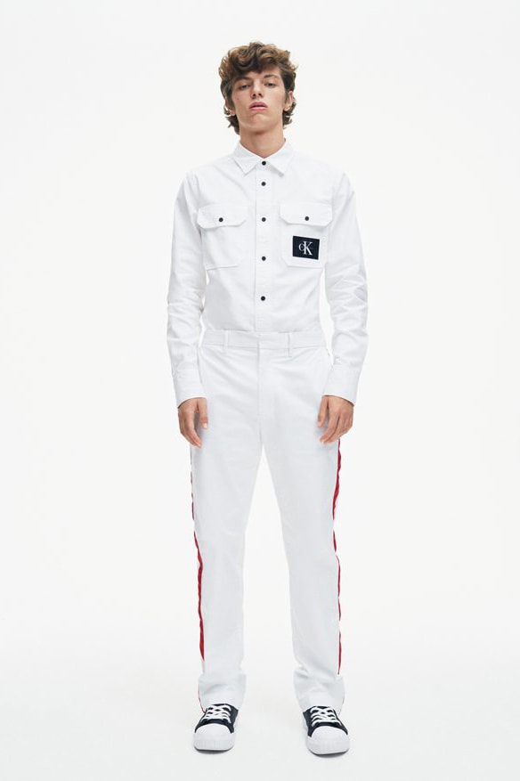 Calvin Klein Jeans Spring/Summer 2018 Lookbook Southwestern Cowboys Denim Jeans Trousers Pants collection Raf Simons