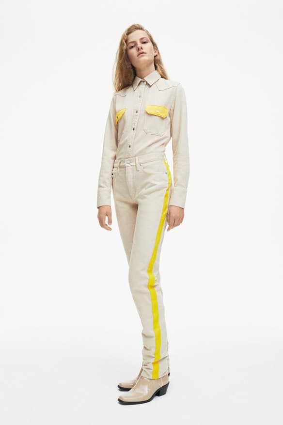 Calvin Klein Jeans Spring/Summer 2018 Lookbook Southwestern Cowboys Denim Jeans Trousers Pants collection Raf Simons