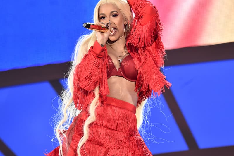 Cardi B Hot R B Hip Hop Chart Five Top 10 Songs Hypebeast