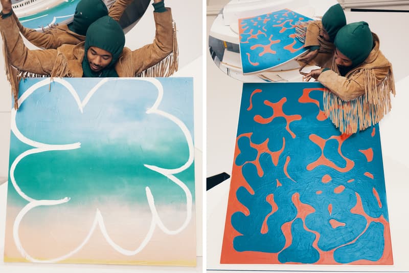 Chaz Bear Toro Y Moi New Image Art Exhibit Abstract Paintings Mixed Media Artwork
