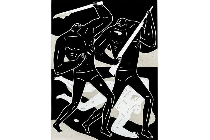 Cleon Peterson Shadow of Men Art Artwork Paintings Exhibits Exhibitions Museum of Contemporary Art Denver MCA