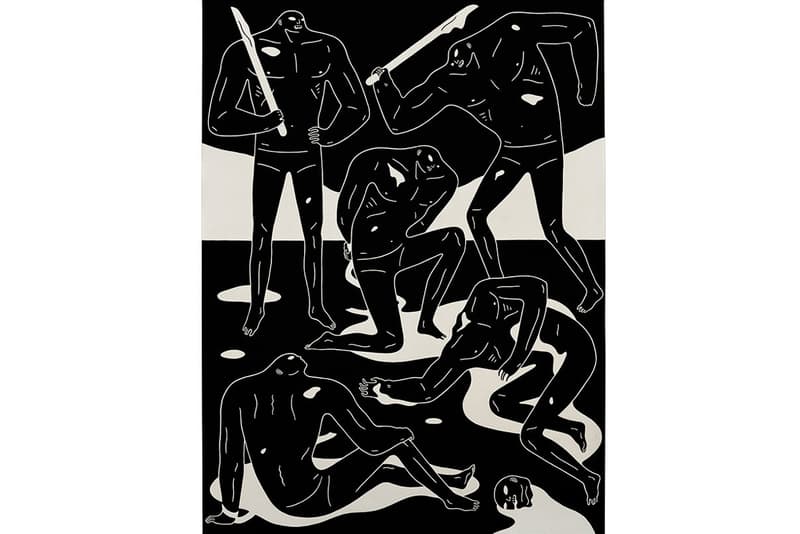 Cleon Peterson Shadow of Men Art Artwork Paintings Exhibits Exhibitions Museum of Contemporary Art Denver MCA