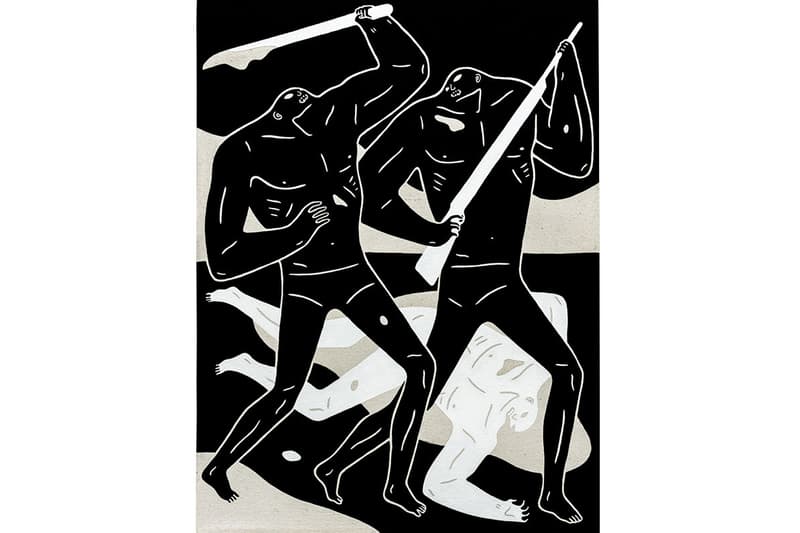 Cleon Peterson Shadow of Men Art Artwork Paintings Exhibits Exhibitions Museum of Contemporary Art Denver MCA