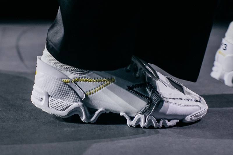 Y-3 adidas Yohji Yamamoto 2018 Fall Winter runway collection paris fashion week mens shoes sneakers