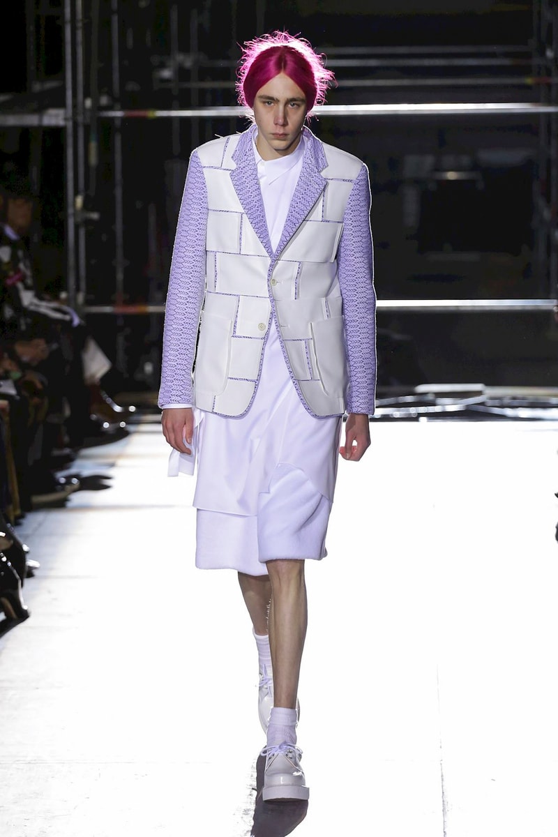 COMME des GARCONS HOMME Plus 2018 Fall Winter Collection paris fashion week mens pfw pfwm