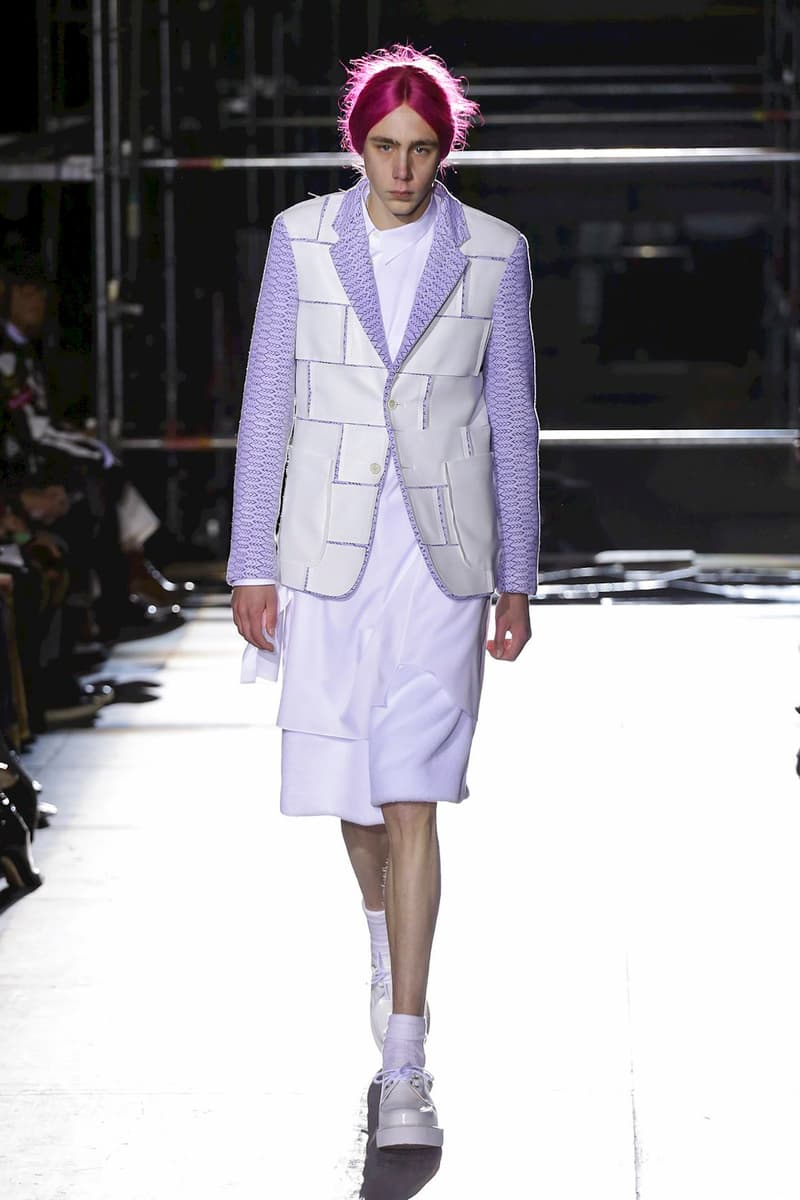 COMME des GARCONS HOMME Plus 2018 Fall Winter Collection paris fashion week mens pfw pfwm