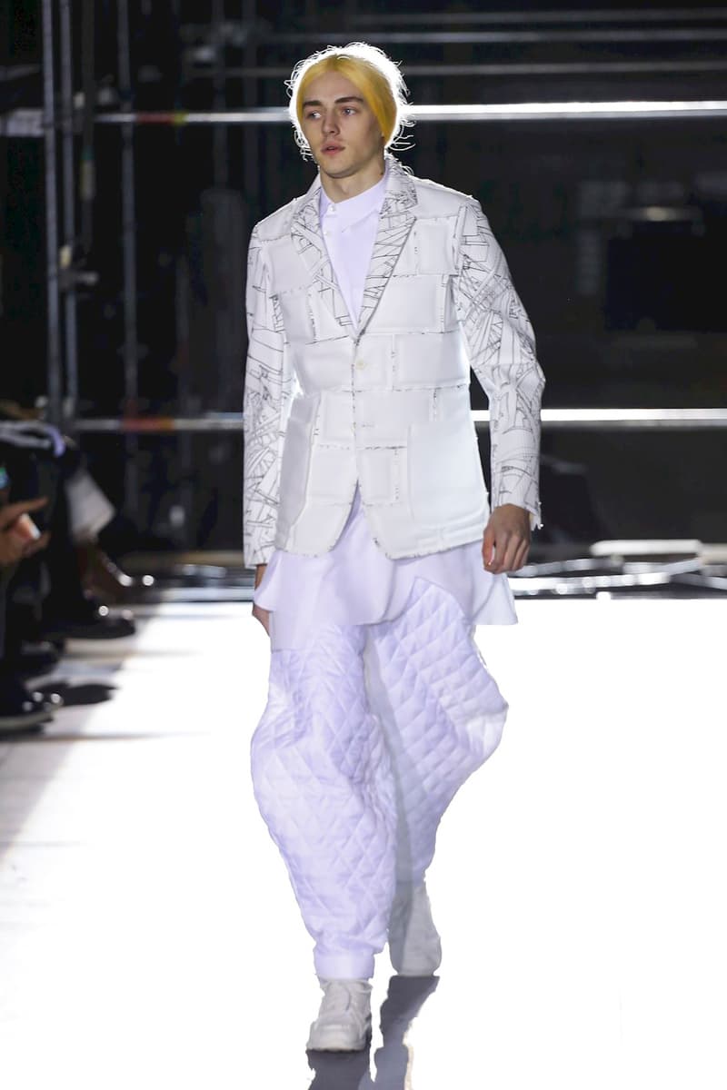 COMME des GARCONS HOMME Plus 2018 Fall Winter Collection paris fashion week mens pfw pfwm