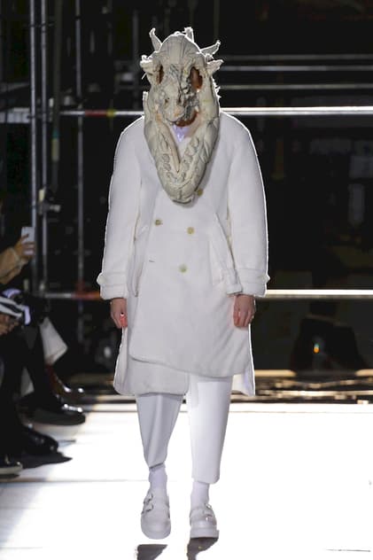 COMME des GARCONS HOMME Plus 2018 Fall Winter Collection paris fashion week mens pfw pfwm