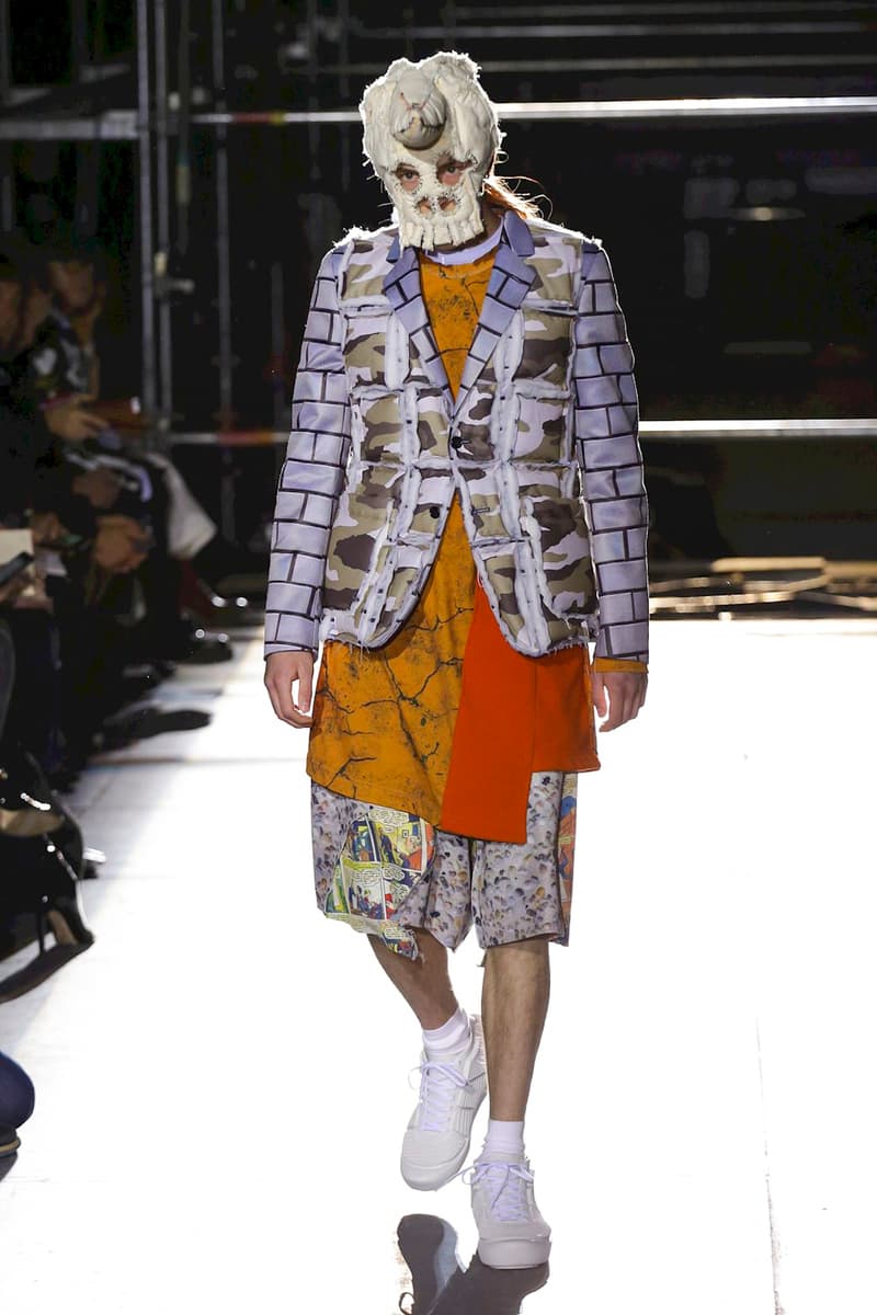 COMME des GARCONS HOMME Plus 2018 Fall Winter Collection paris fashion week mens pfw pfwm