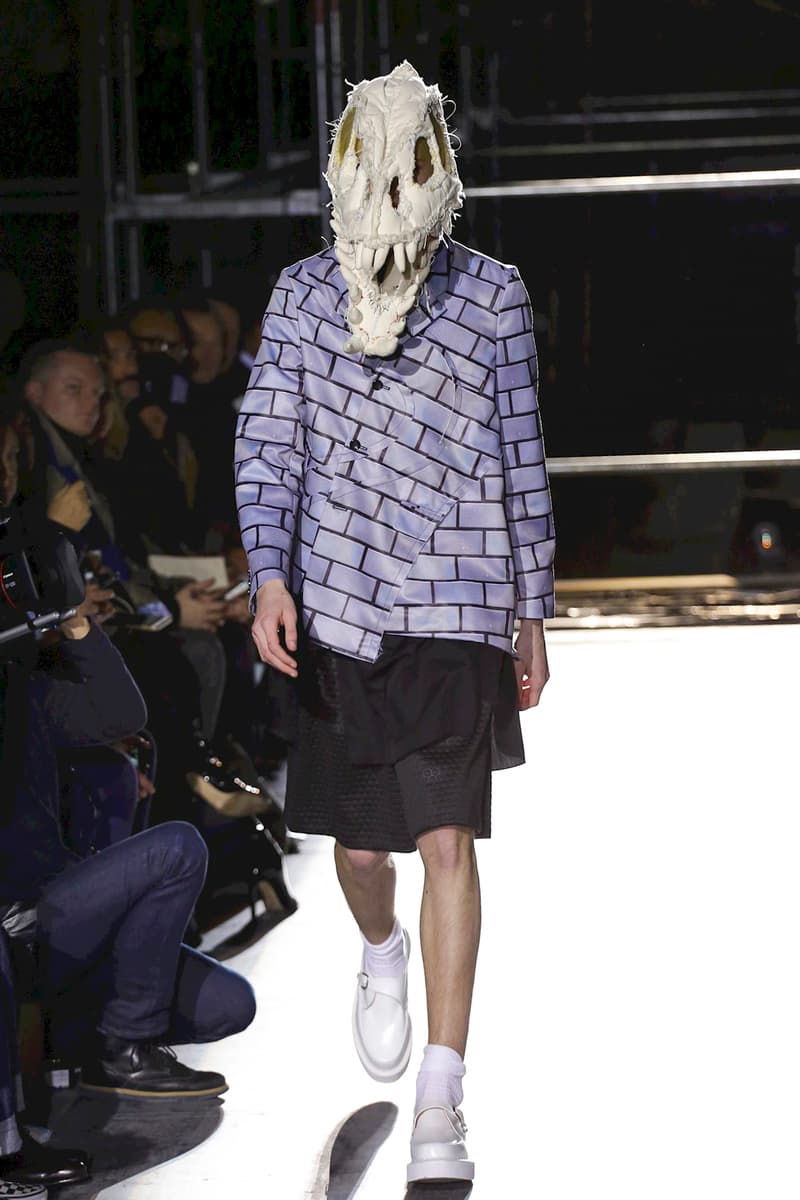 COMME des GARCONS HOMME Plus 2018 Fall Winter Collection paris fashion week mens pfw pfwm