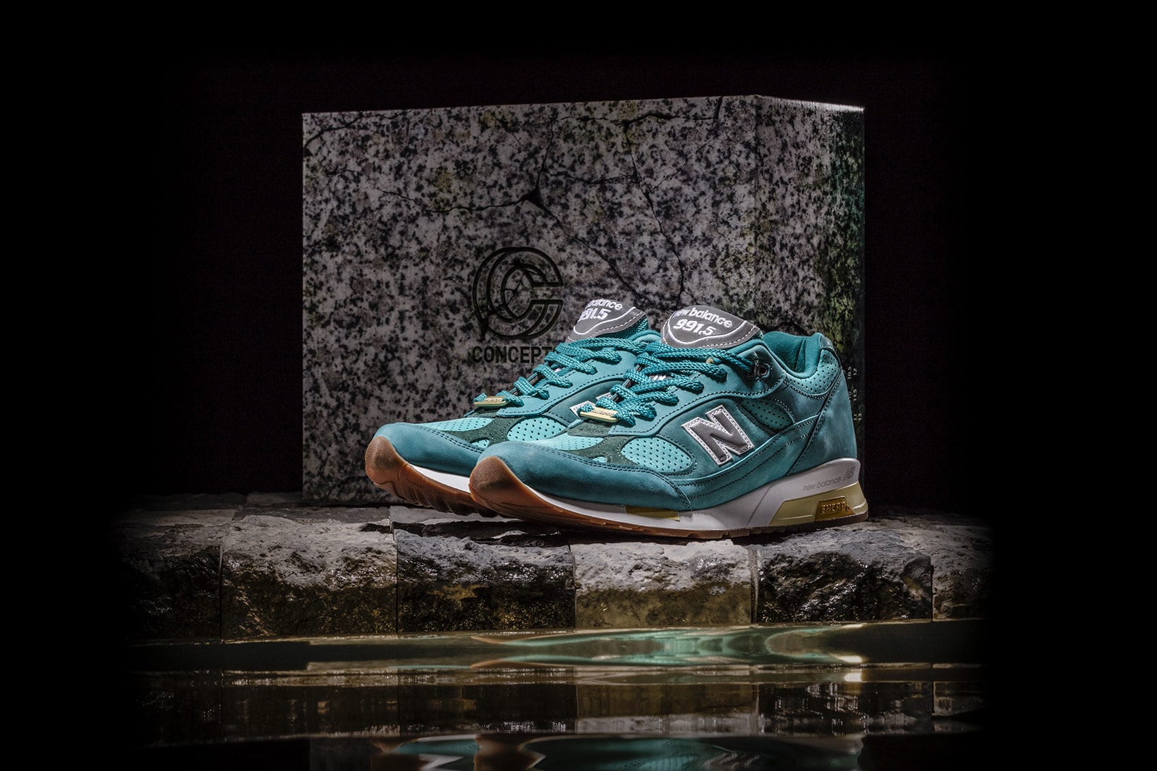 Concepts New Balance Made in UK 991 5 Lake Havasu Collaboration 2018 January 19 Release Date Info Sneakers Shoes Footwear