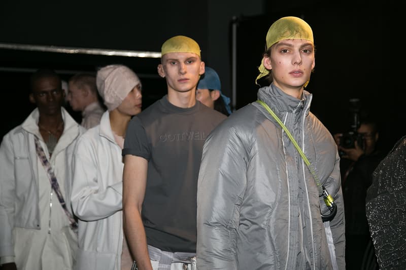 Cottweiler 2018 Fall/Winter London Fashion Week: Men's Backstage Imagery Sunspel Mulberry