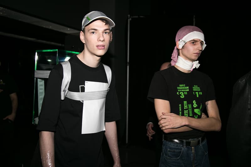 Cottweiler 2018 Fall/Winter London Fashion Week: Men's Backstage Imagery Sunspel Mulberry