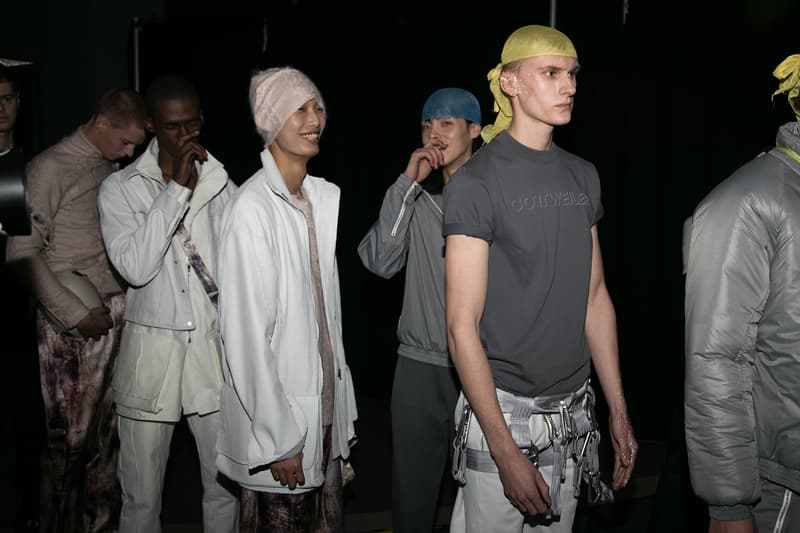 Cottweiler 2018 Fall/Winter London Fashion Week: Men's Backstage Imagery Sunspel Mulberry