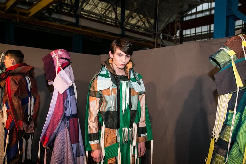Craig Green Fall/Winter 2018 Backstage LFW:M Michèle Lamy J.W.Anderson London Fashion Week Men's