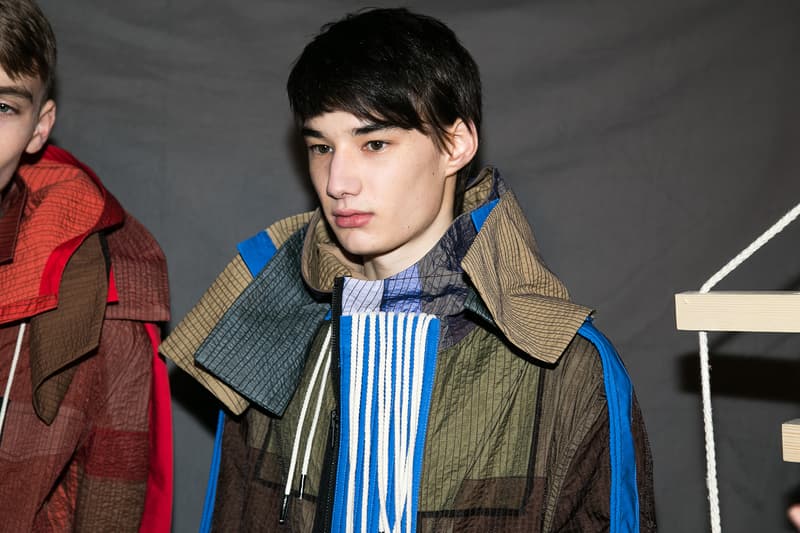 Craig Green Fall/Winter 2018 Backstage LFW:M Michèle Lamy J.W.Anderson London Fashion Week Men's