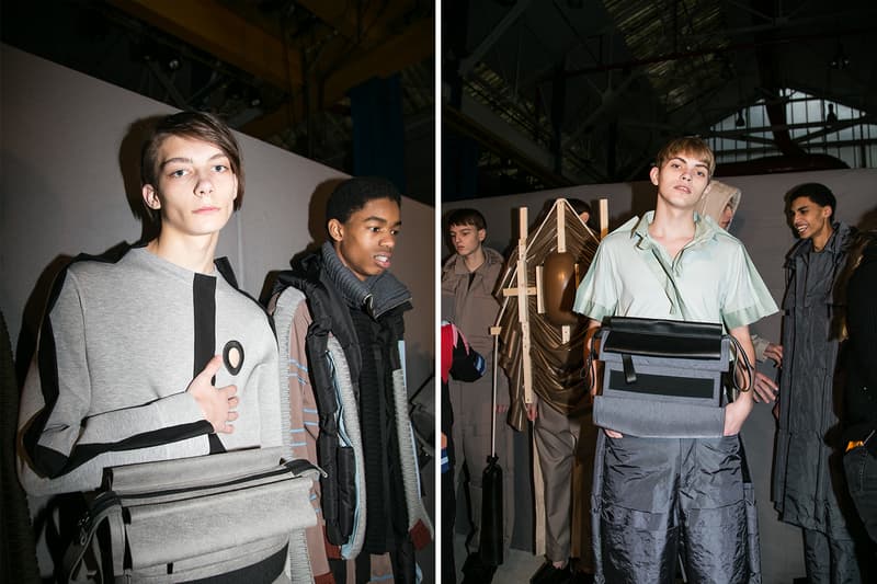 Craig Green Fall/Winter 2018 Backstage LFW:M Michèle Lamy J.W.Anderson London Fashion Week Men's