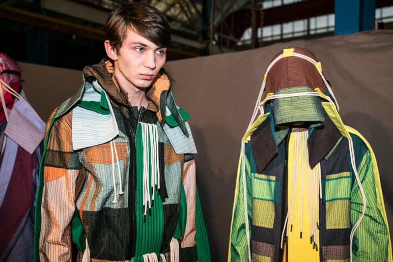 Craig Green Fall/Winter 2018 Backstage LFW:M Michèle Lamy J.W.Anderson London Fashion Week Men's