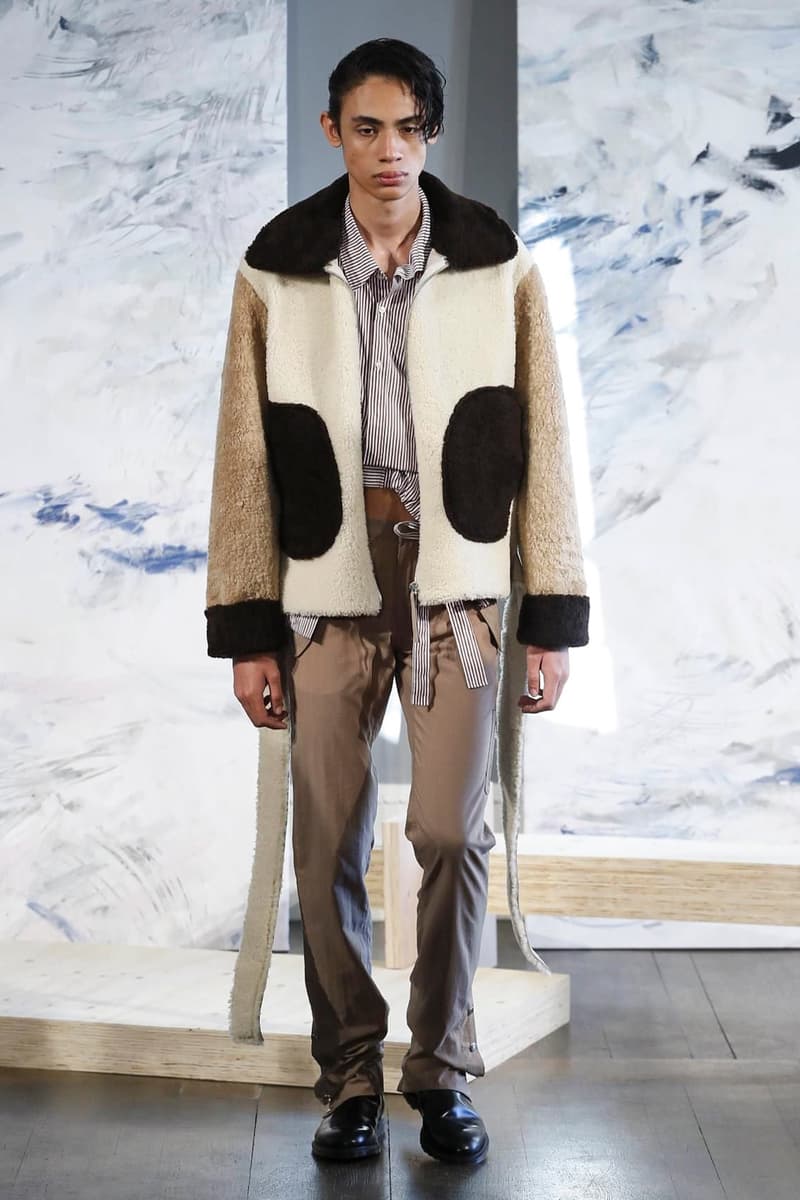 Daniel W. Fletcher 2018 Fall/Winter Collection london fashion week london fashion week men's lfwm lfw:m london fashion week men's 2018 fall/winter