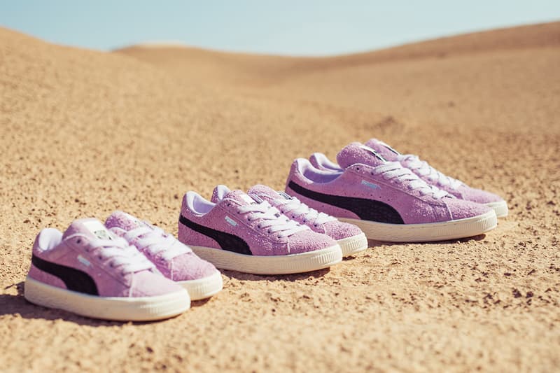 Puma & Diamond Supply Co. Spring/Summer 2018 Collaboration Suede Clyde Court Side Abyss Tiffany Blue Sneakers Shoes Suede Grey Skateboarding Skate Culture
