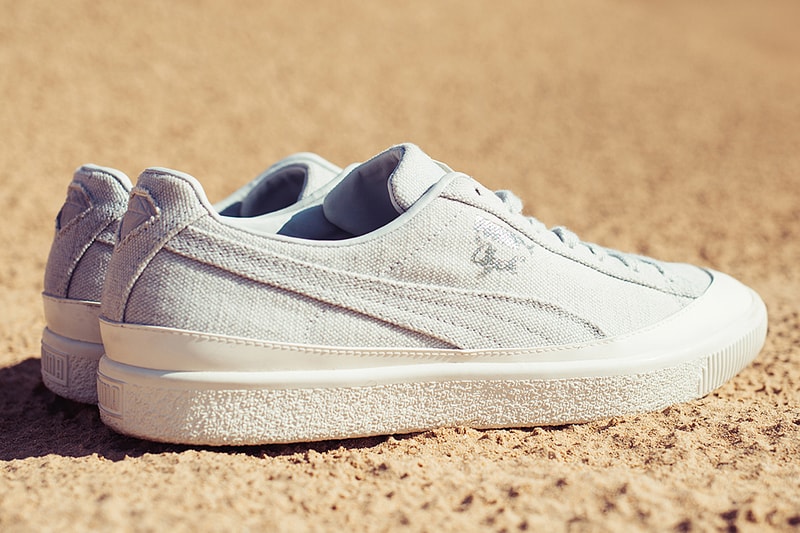 Puma & Diamond Supply Co. Spring/Summer 2018 Collaboration Suede Clyde Court Side Abyss Tiffany Blue Sneakers Shoes Suede Grey Skateboarding Skate Culture
