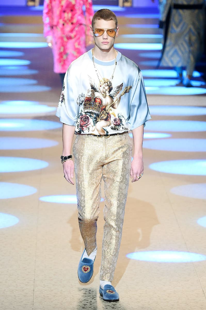 Dolce & Gabbana 2018 Fall/Winter Collection milan fashion week men's