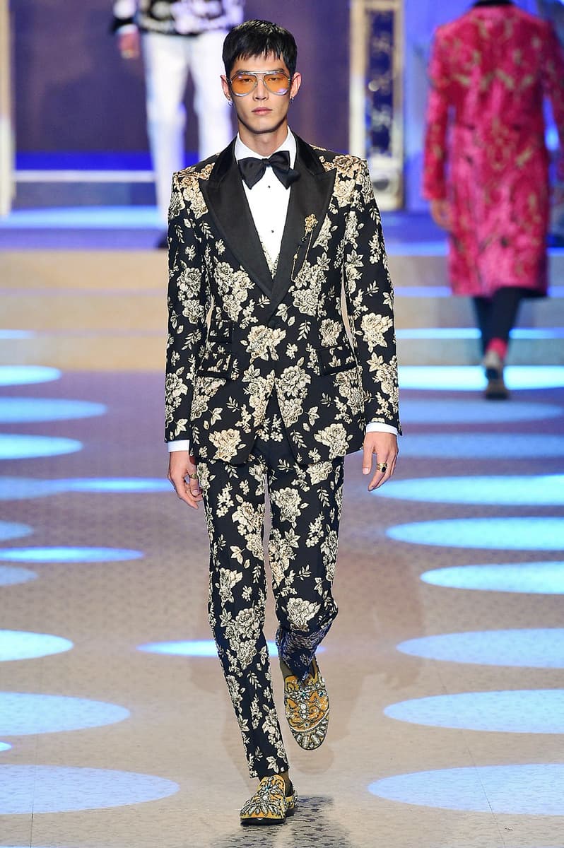 Dolce & Gabbana 2018 Fall/Winter Collection milan fashion week men's