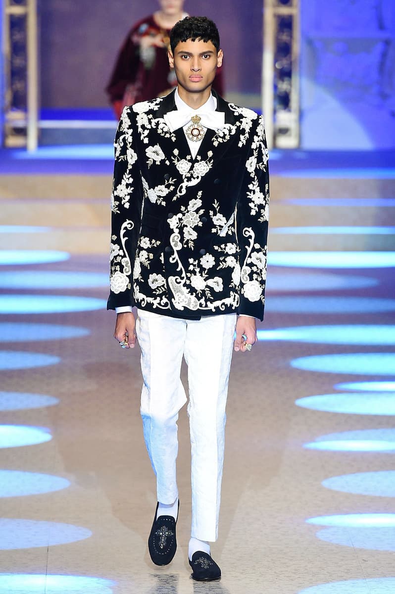 Dolce & Gabbana 2018 Fall/Winter Collection milan fashion week men's