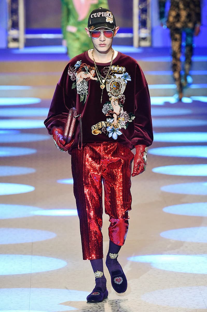 Dolce & Gabbana 2018 Fall/Winter Collection milan fashion week men's