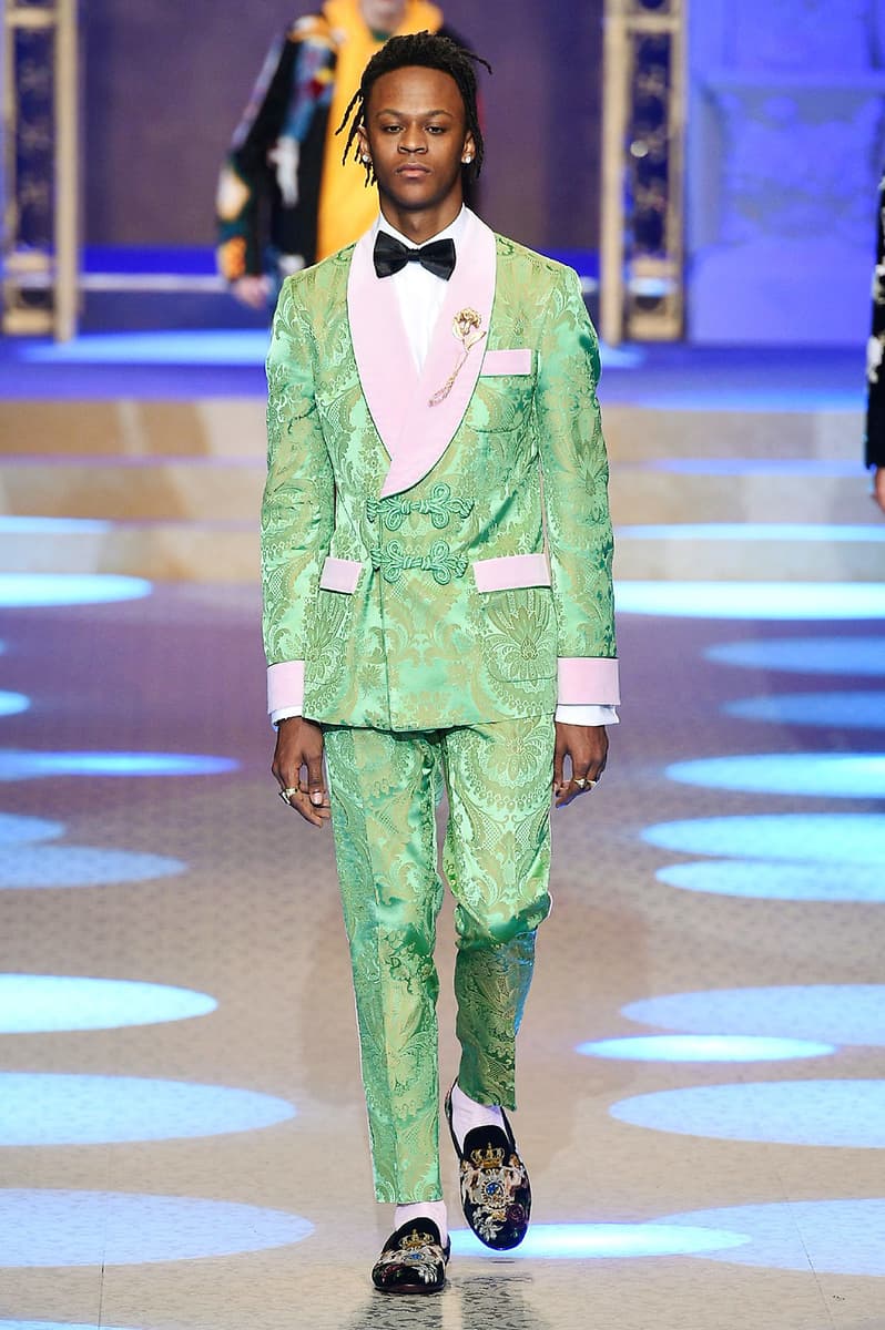 Dolce & Gabbana 2018 Fall/Winter Collection milan fashion week men's